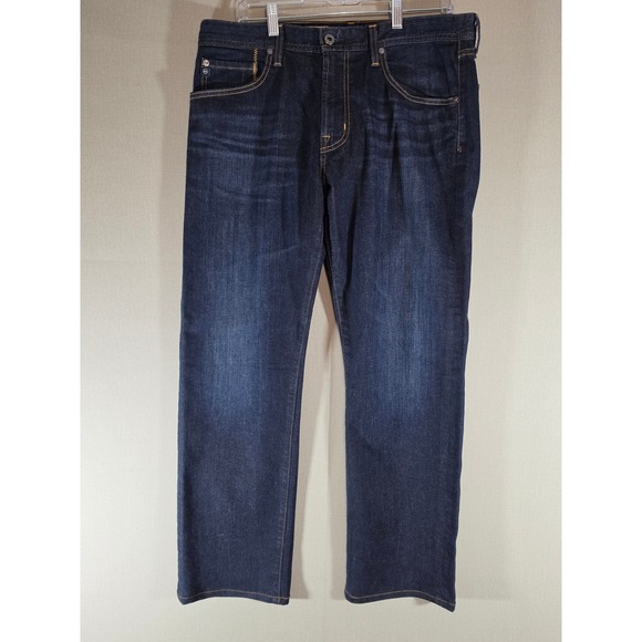 Ag Adriano Goldschmied Other - AG Adriano Goldschmied The Graduate Tailored Leg Dark Wash Jeans Mens 34 1174ALL
